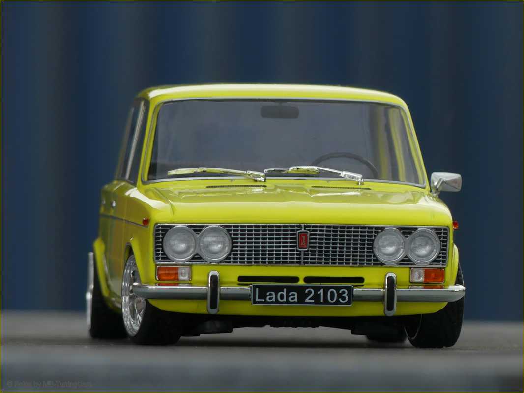 1:18 Lada 2103 DDR / Ost Car Gelb Edition inkl. OVP
